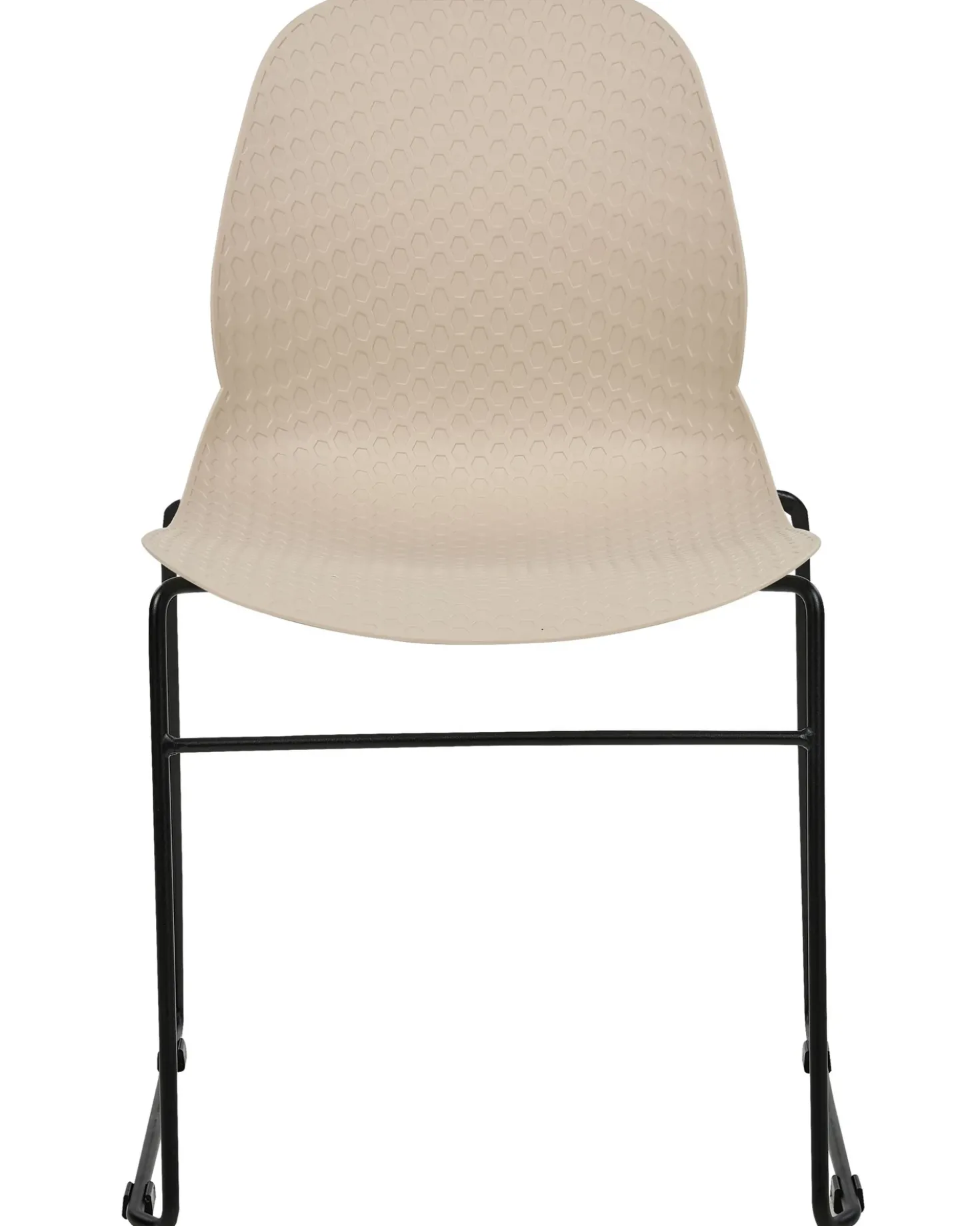 Set di 4 sedie da conferenza PANORA Beige