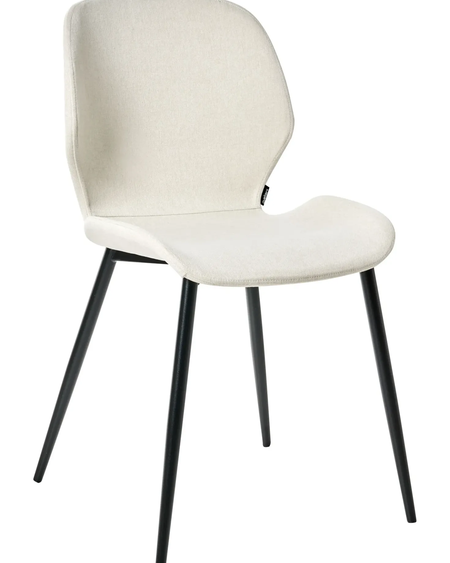 Set di 2 sedie da conferenza HOLLAND Tessuto Beige chiaro