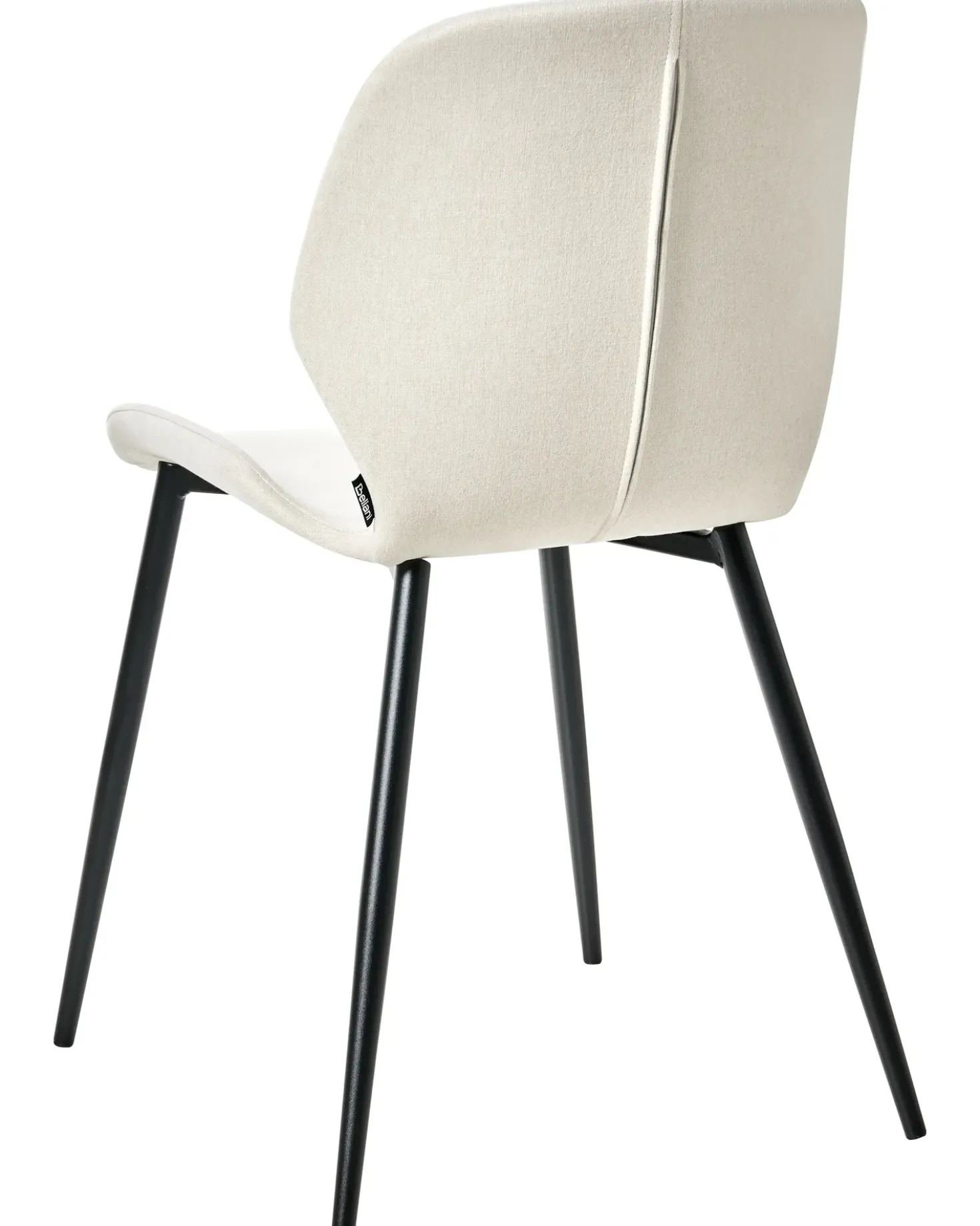 Set di 2 sedie da conferenza HOLLAND Tessuto Beige chiaro