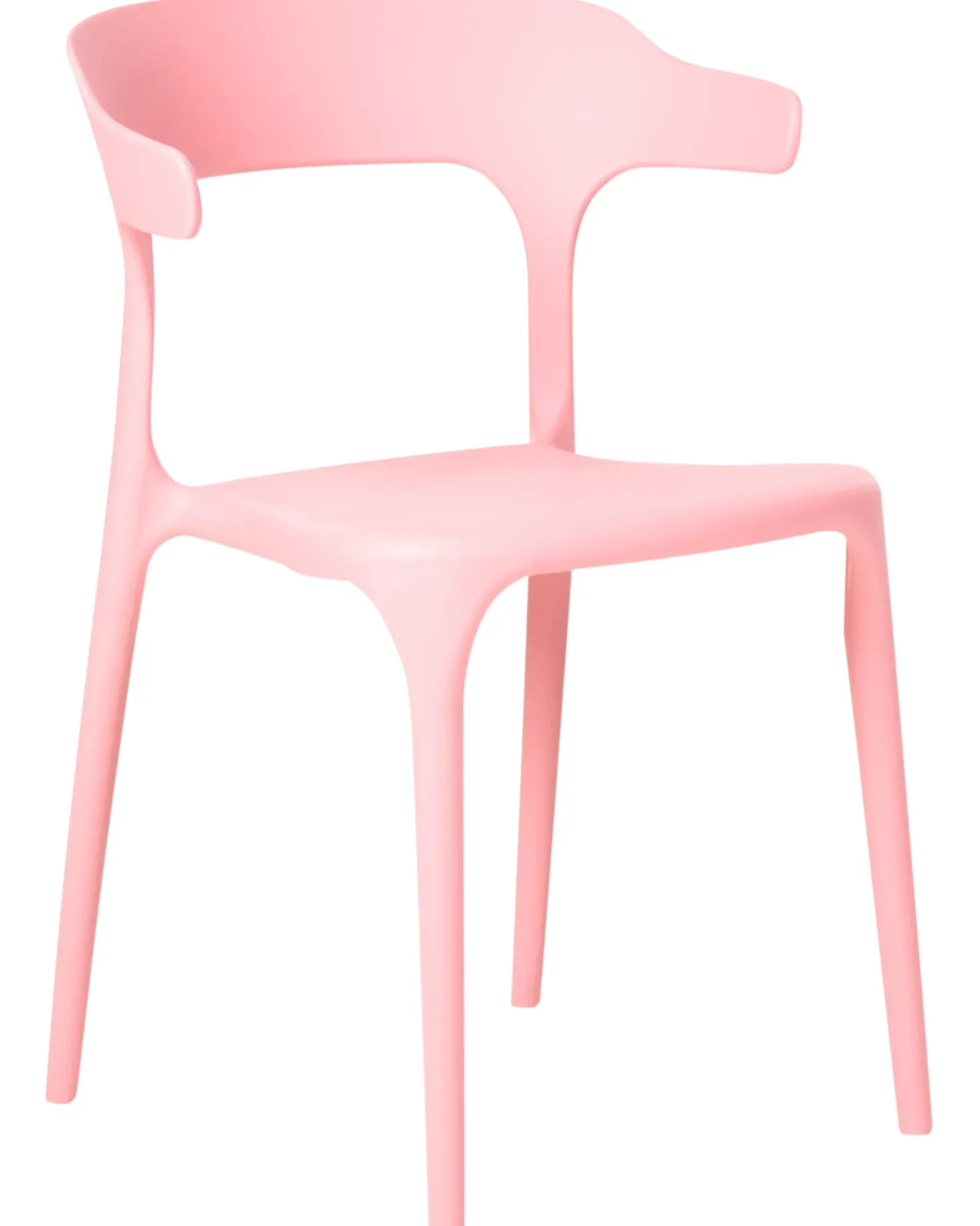 Set di 4 sedie da giardino GUBBIO Rosa