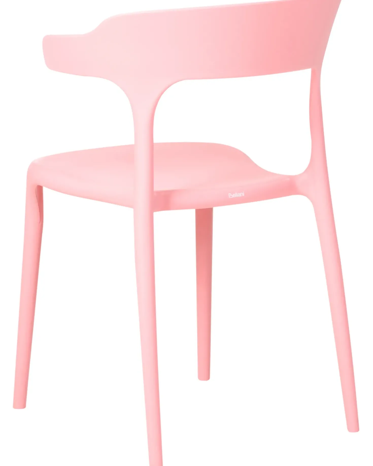 Set di 4 sedie da giardino GUBBIO Rosa