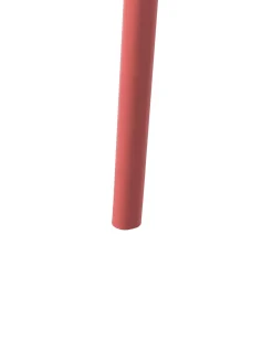 Set di 4 sedie da giardino MALEVIZI Impilabile Rosso