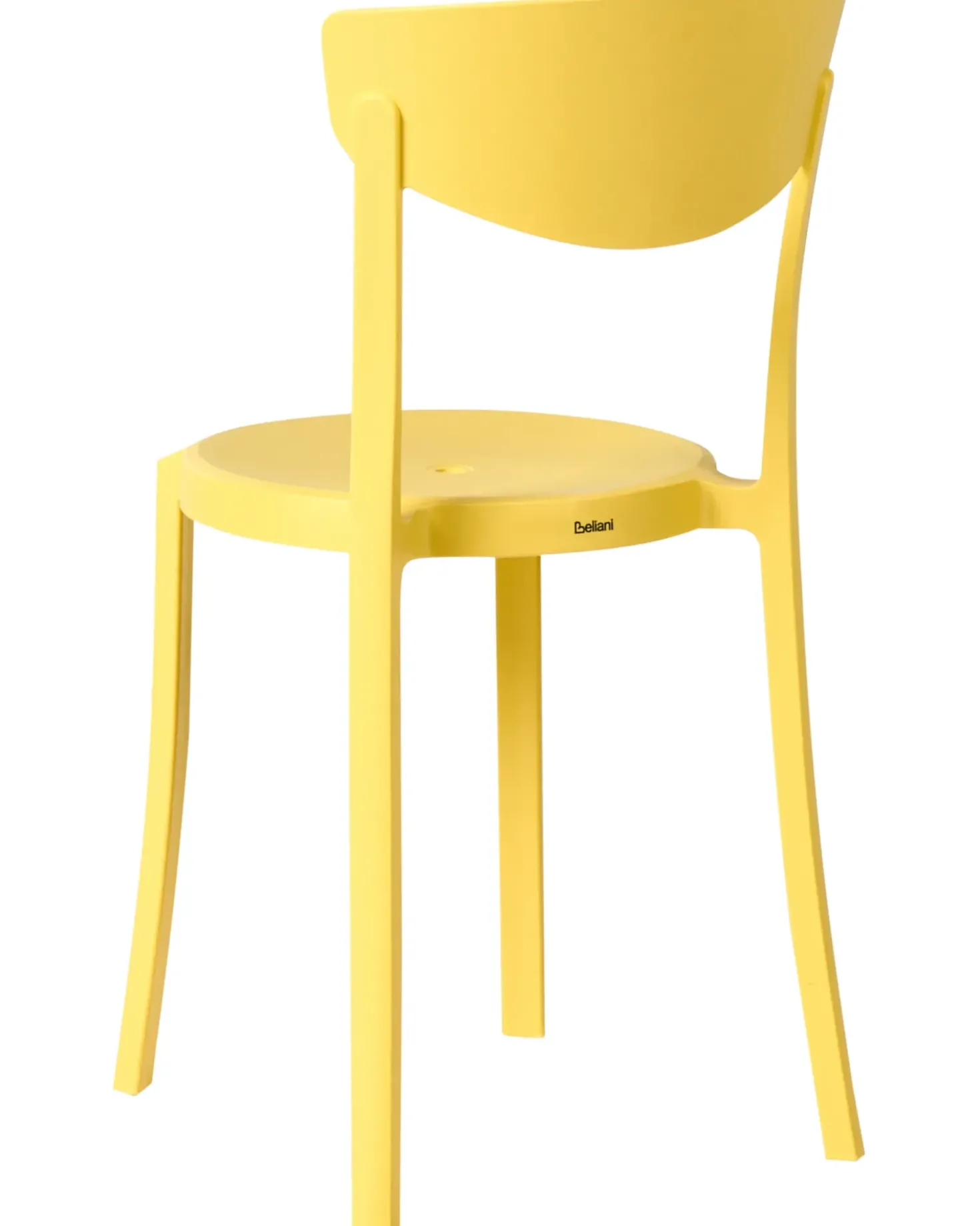 Set di 4 sedie da giardino VIESTE Giallo