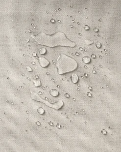 Set di 2 sedie da giardino CURGOS Tessuto Beige
