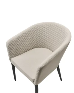 Set di 2 sedie da giardino CURGOS Tessuto Beige
