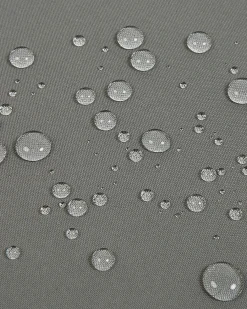 Set di 6 sedie da giardino con cuscini JAVA Legno d'acacia Grigio grafite