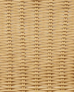 Set di 2 sedie da giardino PRASIMO Rattan sintetico (PE) Naturale