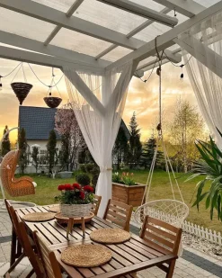 Set di 6 sedie da giardino TOLVE Legno d'acacia Marrone