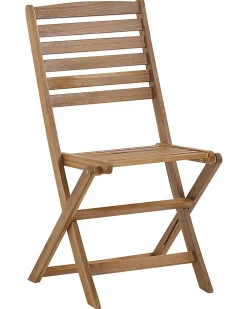 Set di 6 sedie da giardino TOLVE Legno d'acacia Marrone