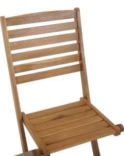 Set di 6 sedie da giardino TOLVE Legno d'acacia Marrone