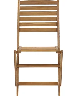 Set di 6 sedie da giardino TOLVE Legno d'acacia Marrone