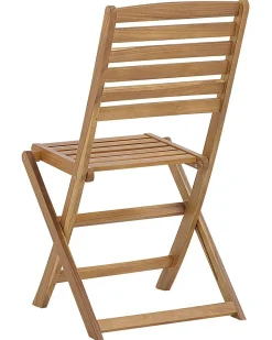 Set di 6 sedie da giardino TOLVE Legno d'acacia Marrone