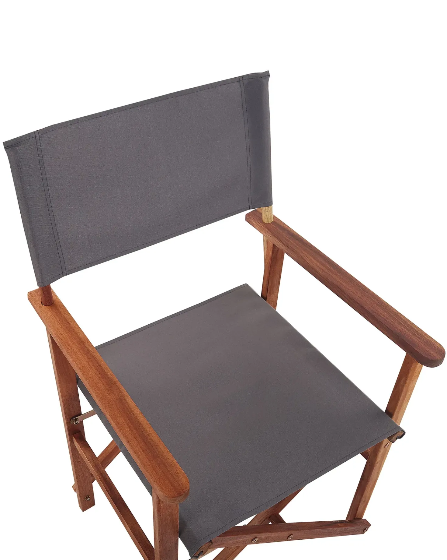 Set di 2 sedie da giardino CINE Legno d'acacia Grigio