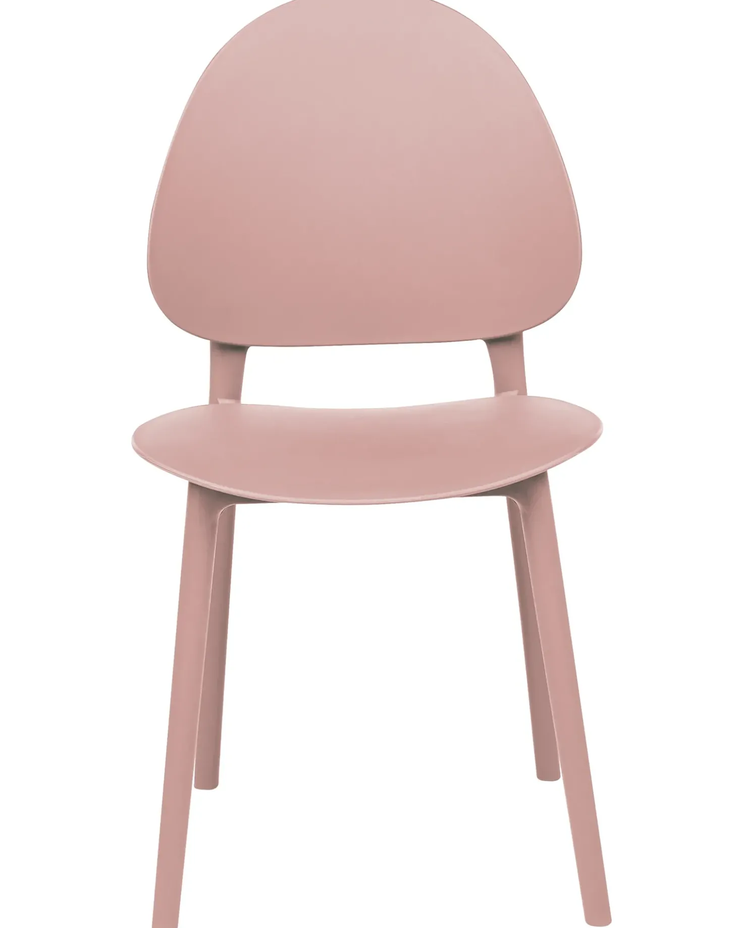 Set di 4 sedie da giardino CEARA Rosa