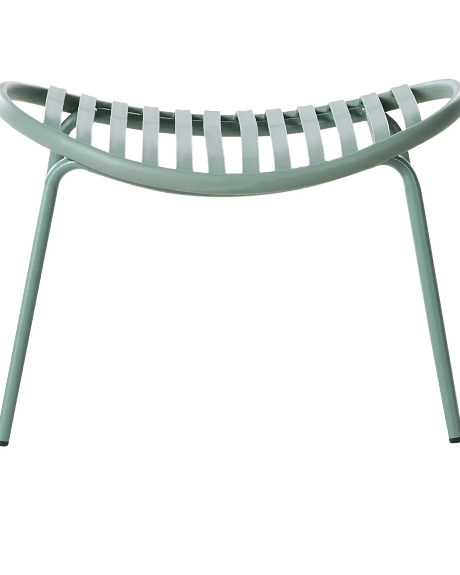 Set di 2 sedie da giardino CASPERIA con poggiapiedi Verde