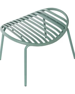 Set di 2 sedie da giardino CASPERIA con poggiapiedi Verde