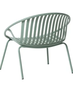 Set di 2 sedie da giardino CASPERIA con poggiapiedi Verde