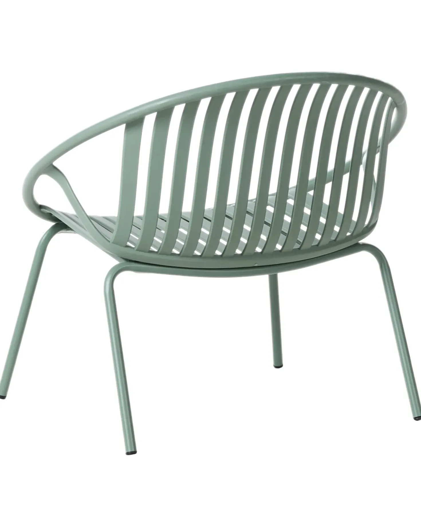 Set di 2 sedie da giardino CASPERIA con poggiapiedi Verde