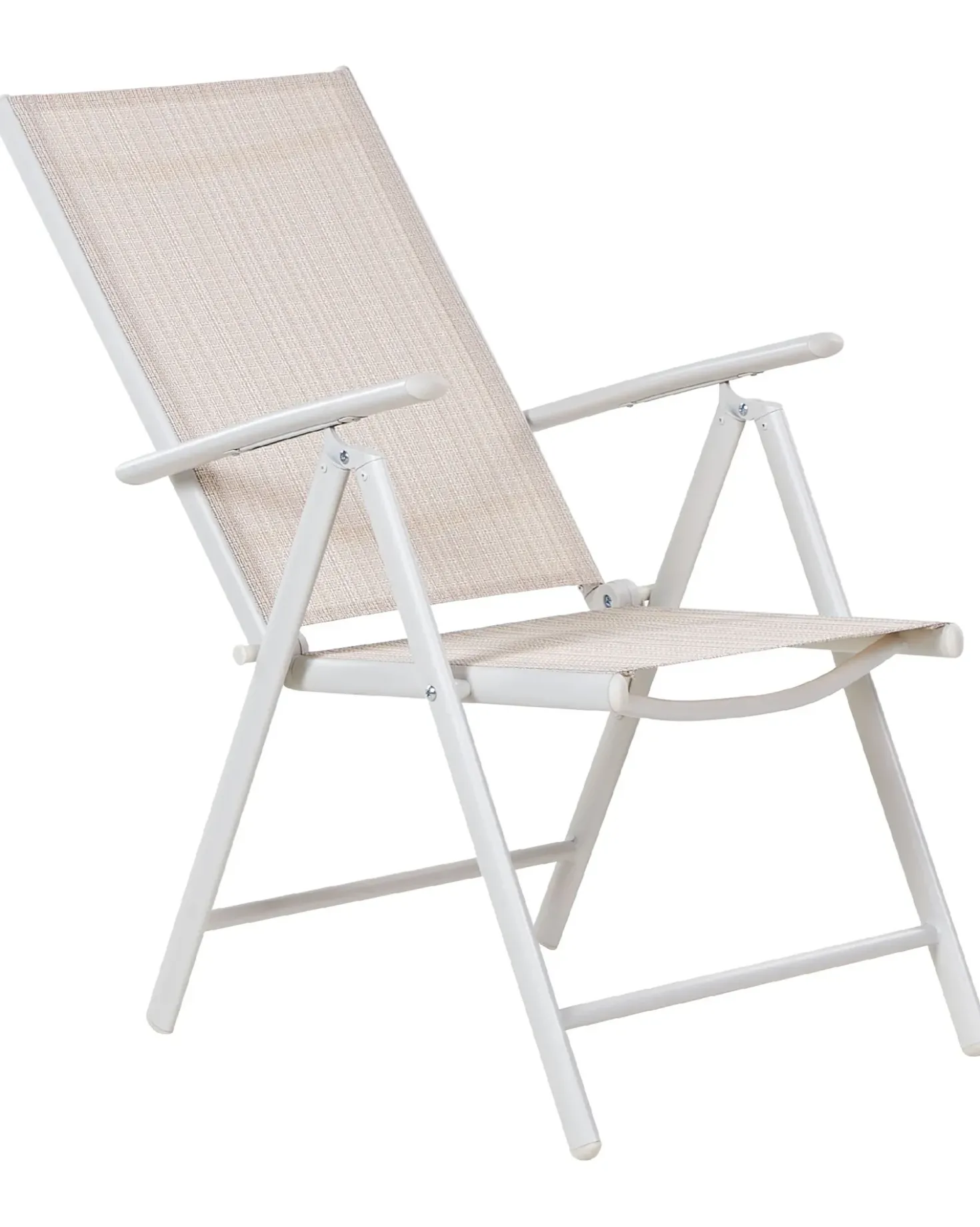 Set di 6 sedie da giardino CATANIA Metallo Beige