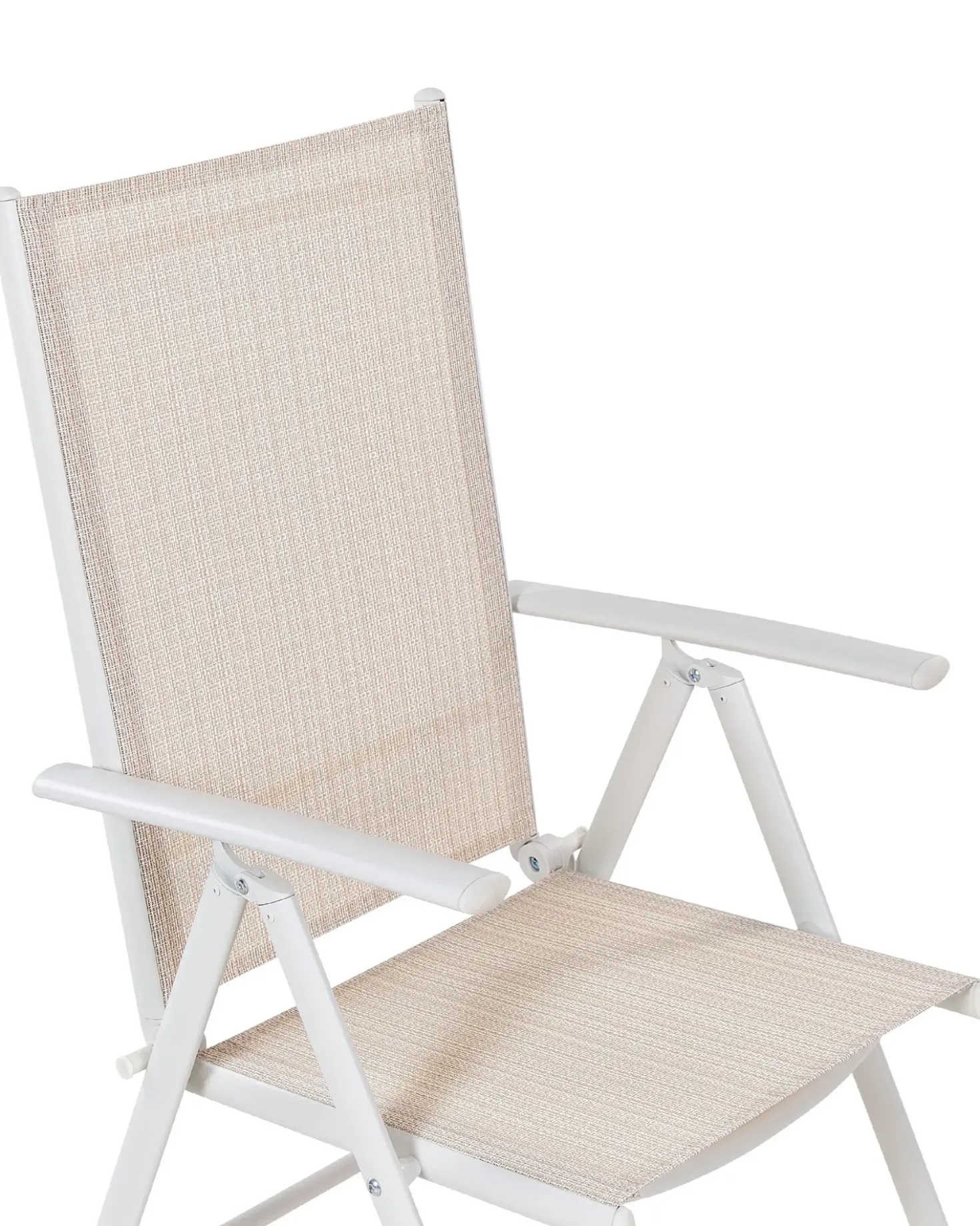 Set di 6 sedie da giardino CATANIA Metallo Beige