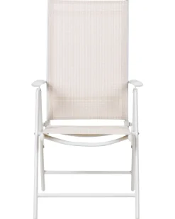 Set di 6 sedie da giardino CATANIA Metallo Beige