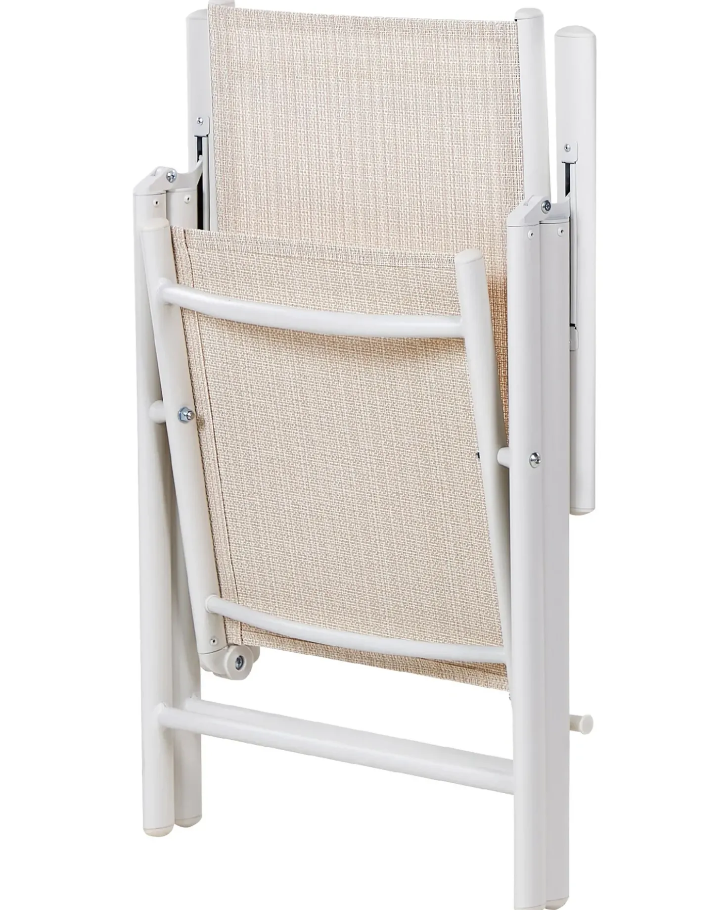 Set di 6 sedie da giardino CATANIA Metallo Beige