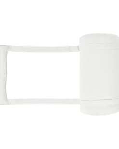 Set di 2 sedie da giardino con cuscini JAVA PREMIUM Legno d'acacia Bianco sporco