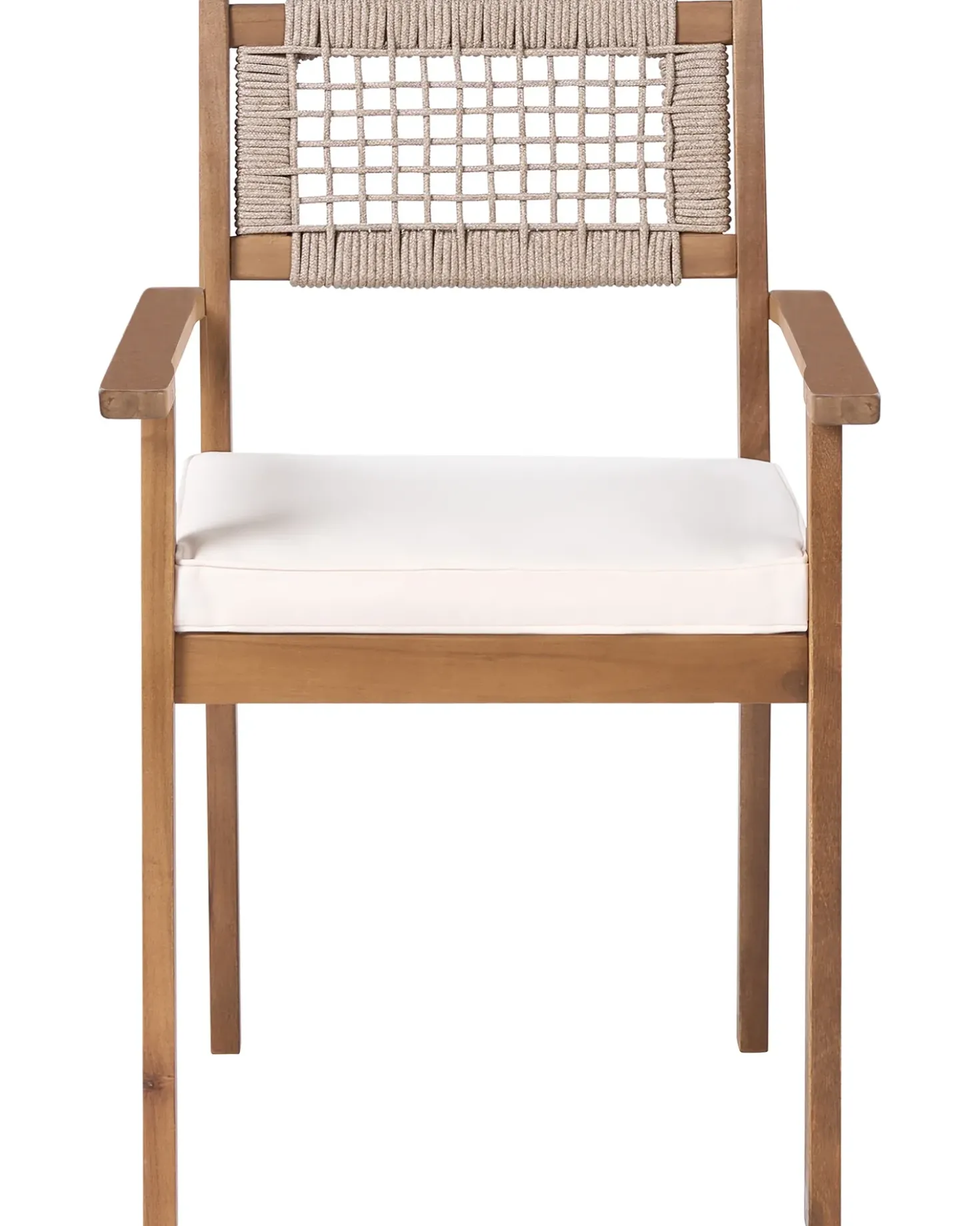 Set di 2 sedie da giardino SUMIRAGO Legno d'acacia Marrone chiaro