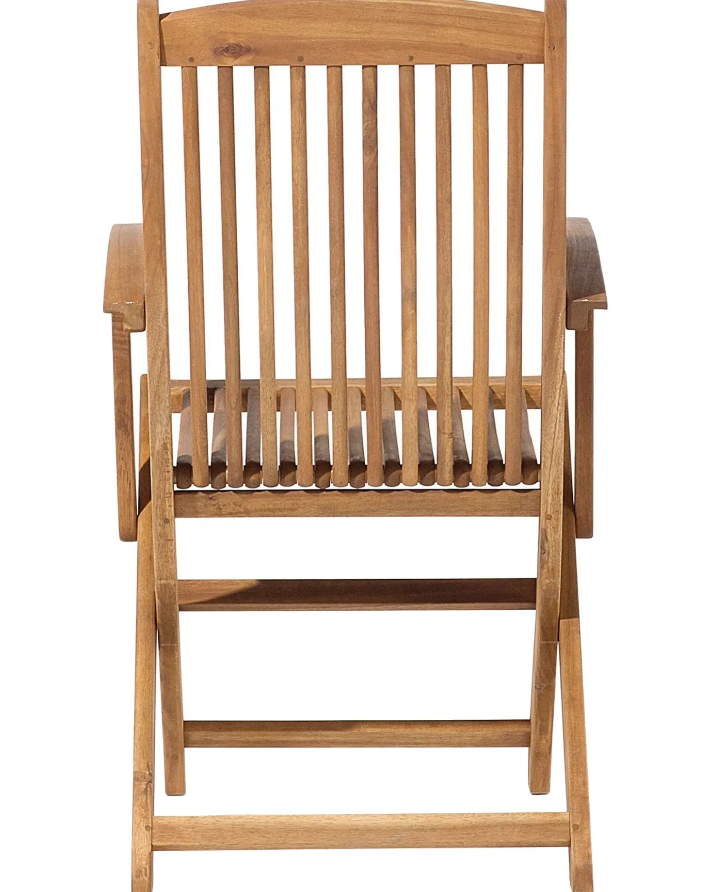 Set di 2 sedie da giardino MAUI Legno d'acacia Marrone chiaro