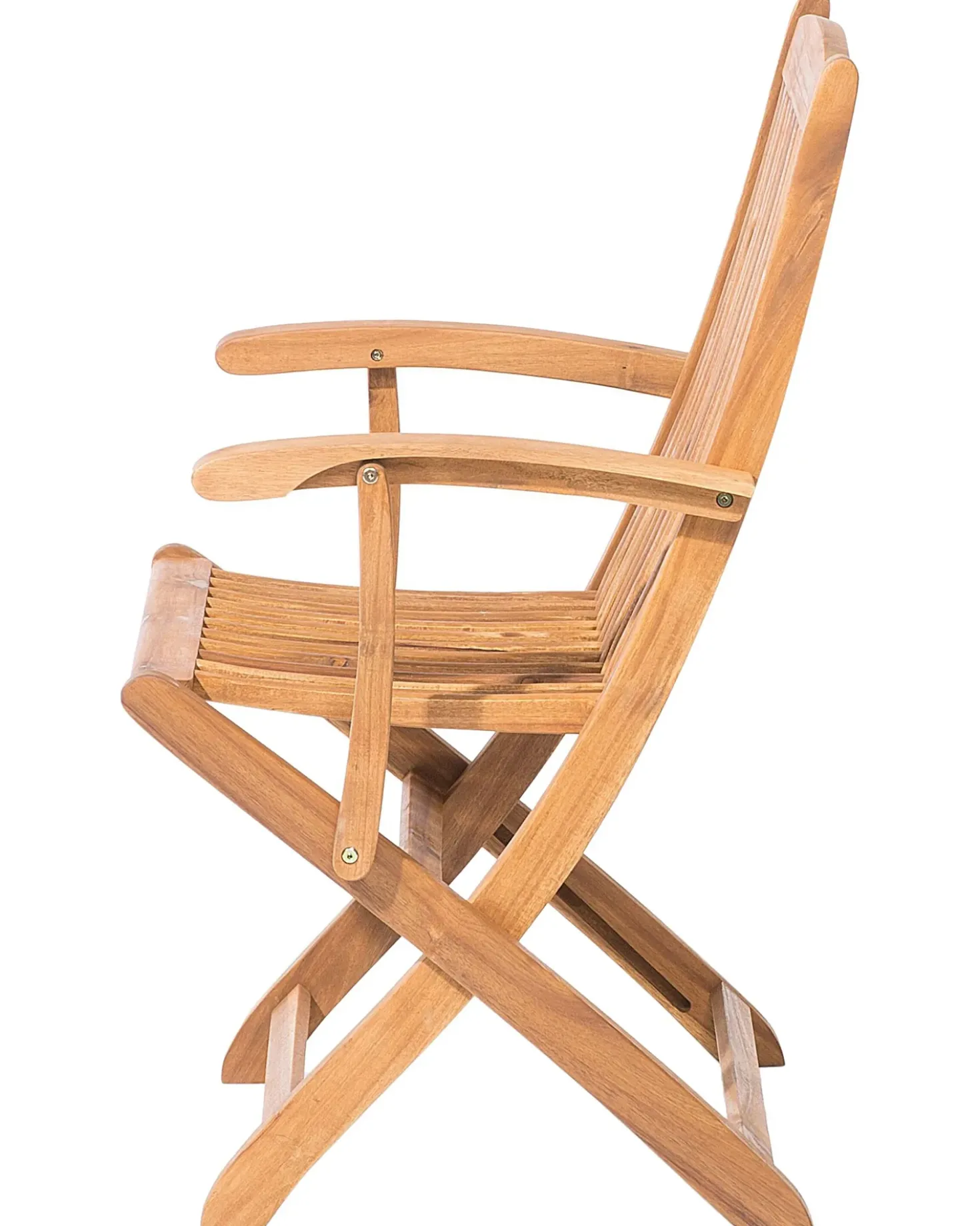 Set di 2 sedie da giardino MAUI Legno d'acacia Marrone chiaro