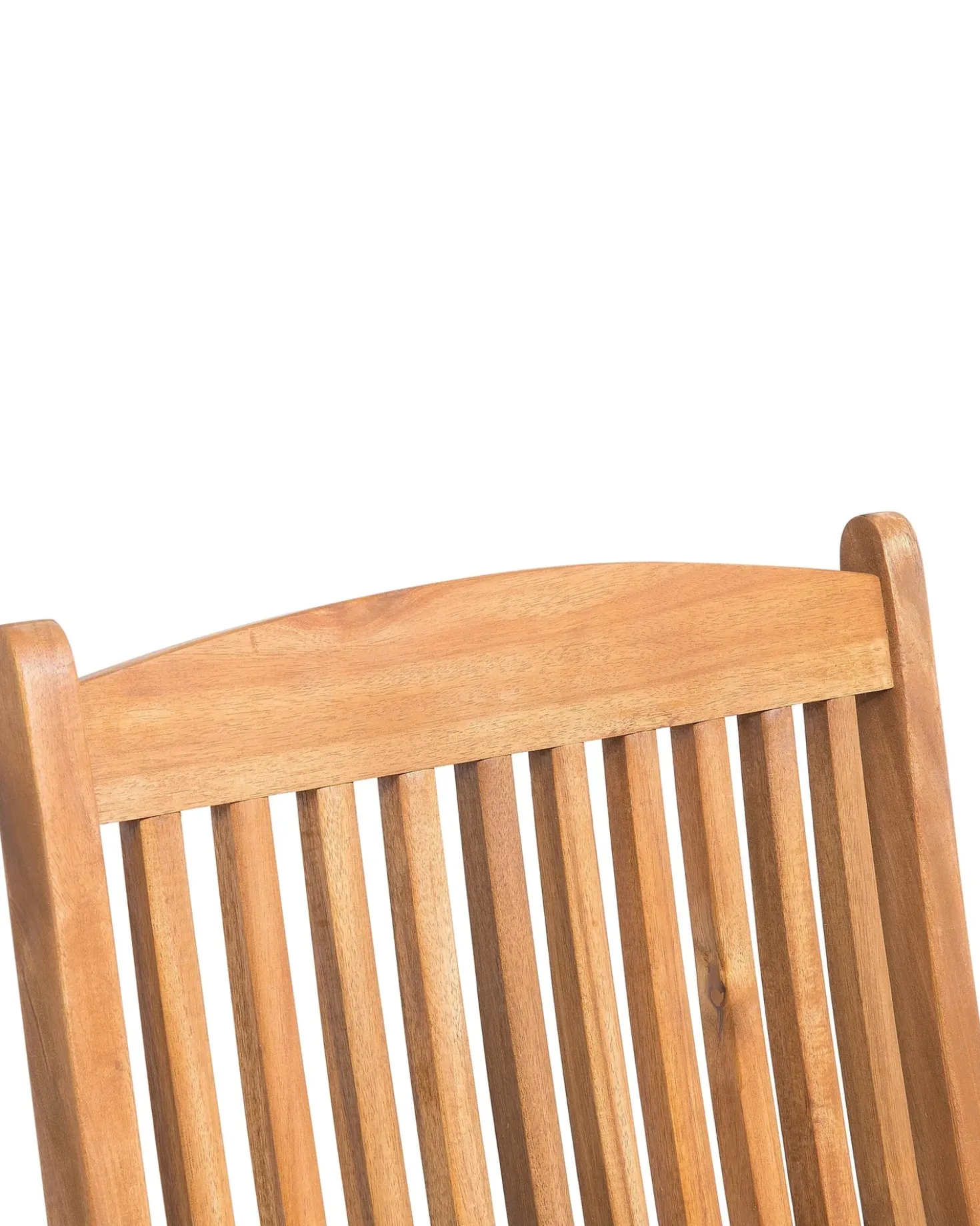 Set di 2 sedie da giardino MAUI Legno d'acacia Marrone chiaro