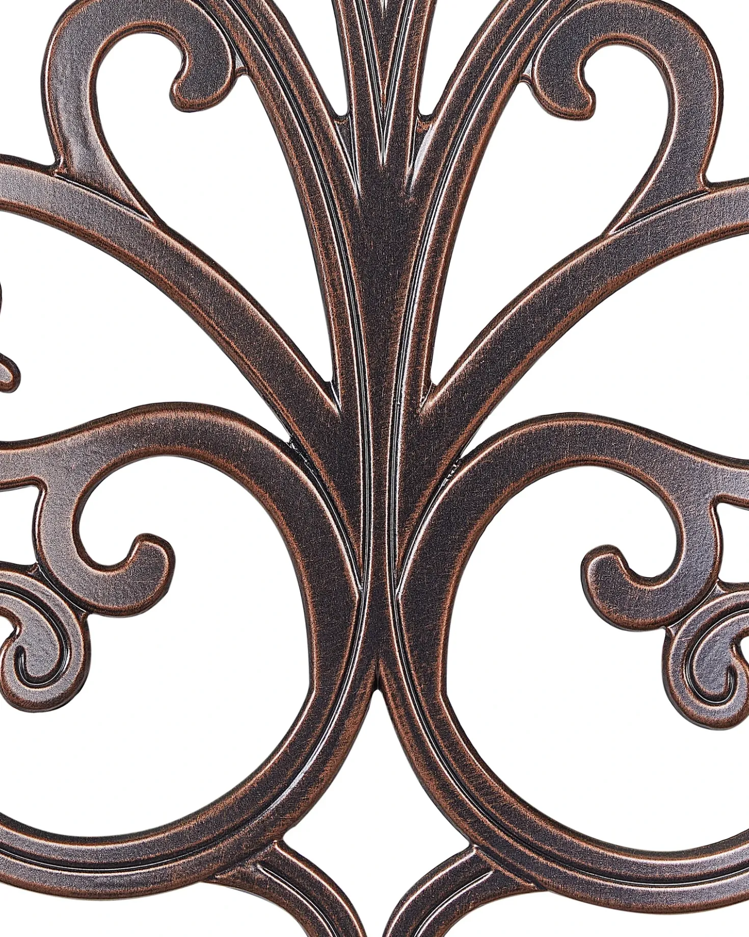 Set di 2 sedie da giardino TRIORA Metallo Marrone