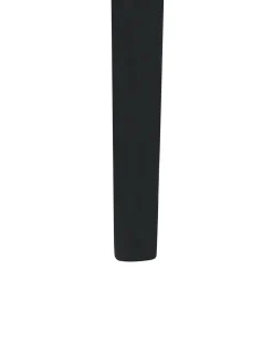 Set di 4 sedie da giardino SERSALE Materiale sintetico Nero