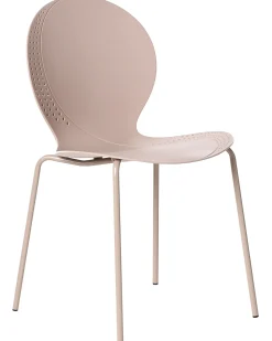 Set di 4 sedie da giardino MILOS Impilabile Beige