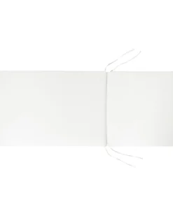 Set di 2 sedie da giardino con cuscini AMANTEA PREMIUM Legno d'acacia Bianco sporco