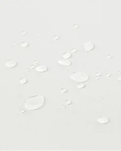 Set di 2 sedie da giardino con cuscini AMANTEA PREMIUM Legno d'acacia Bianco sporco
