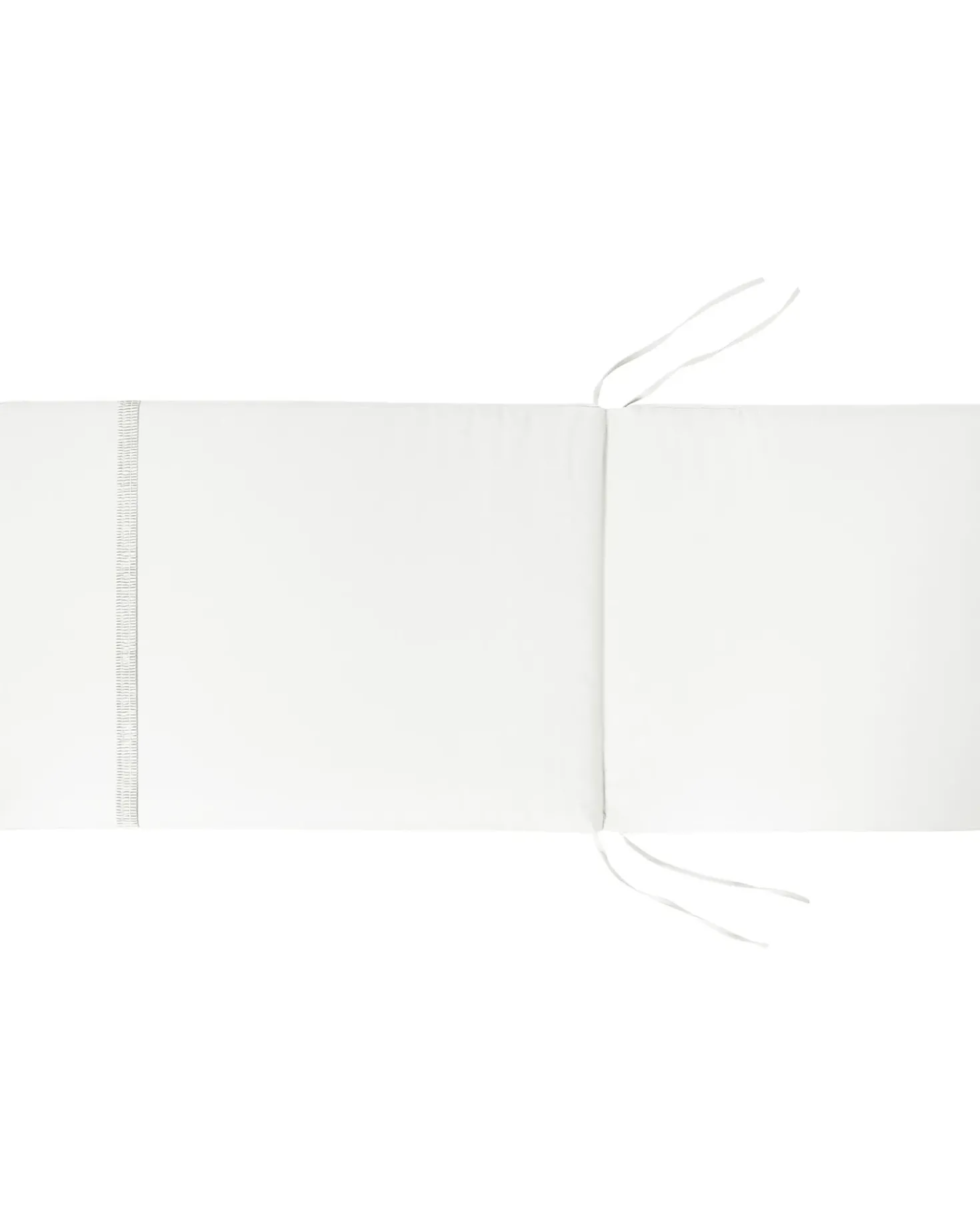 Set di 2 sedie da giardino con cuscini AMANTEA PREMIUM Legno d'acacia Bianco sporco