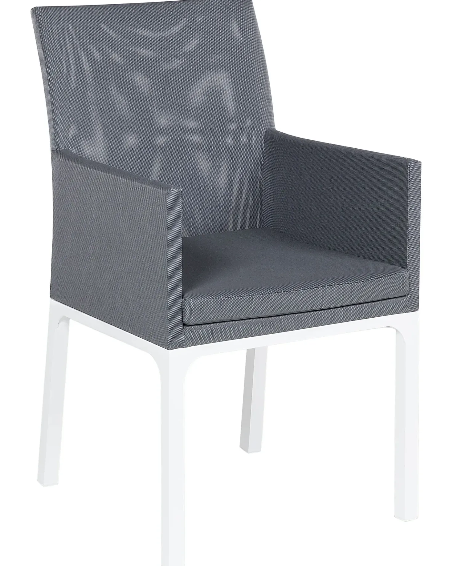 Set di 6 sedie da giardino BACOLI Tessuto Grigio scuro