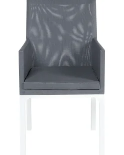 Set di 6 sedie da giardino BACOLI Tessuto Grigio scuro
