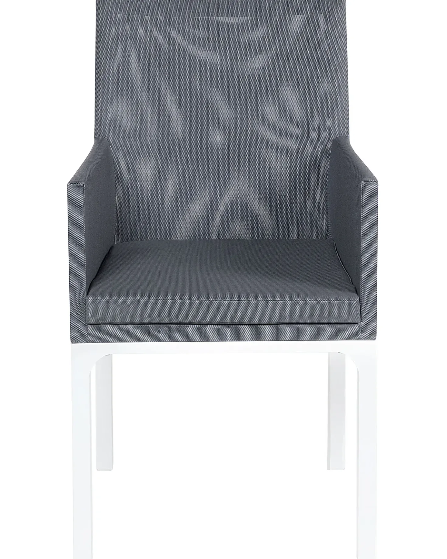 Set di 6 sedie da giardino BACOLI Tessuto Grigio scuro