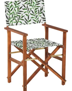 Set di 2 sedie da giardino CINE Legno d'acacia Marrone scuro