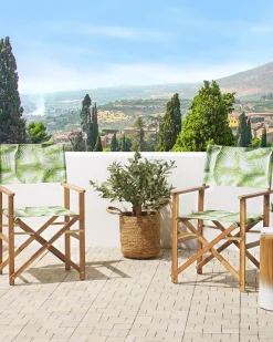 Set di 2 sedie da giardino CINE Legno d'acacia Verde chiaro