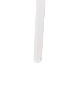 Set di 8 sedie da giardino con cuscini TACENO Metallo Bianco