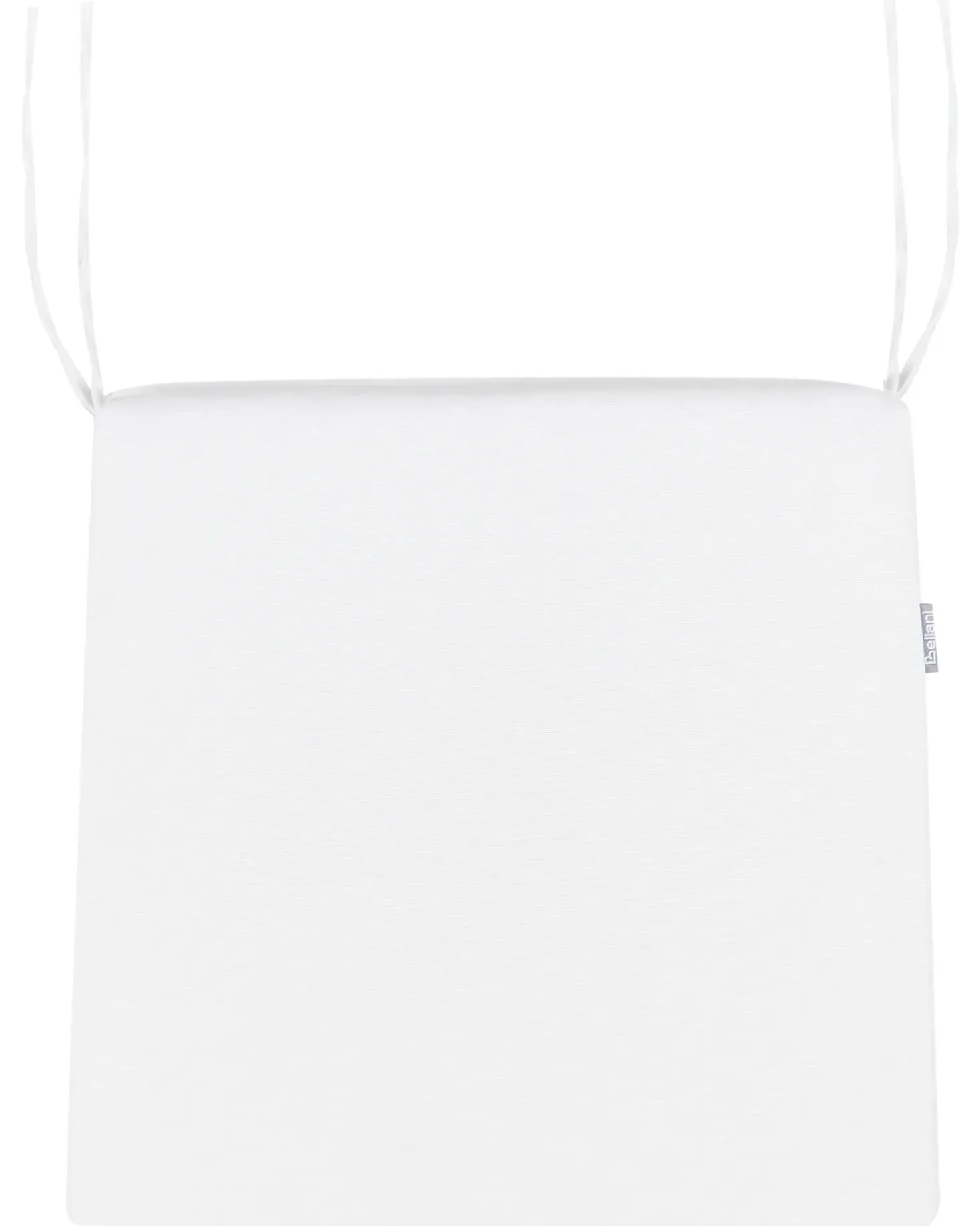 Set di 8 sedie da giardino con cuscini TACENO Metallo Bianco
