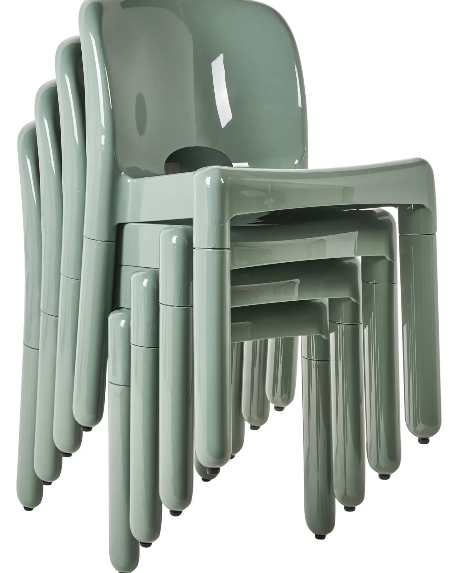 Set di 4 sedie da giardino BETIM Verde