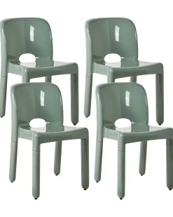 Set di 4 sedie da giardino BETIM Verde
