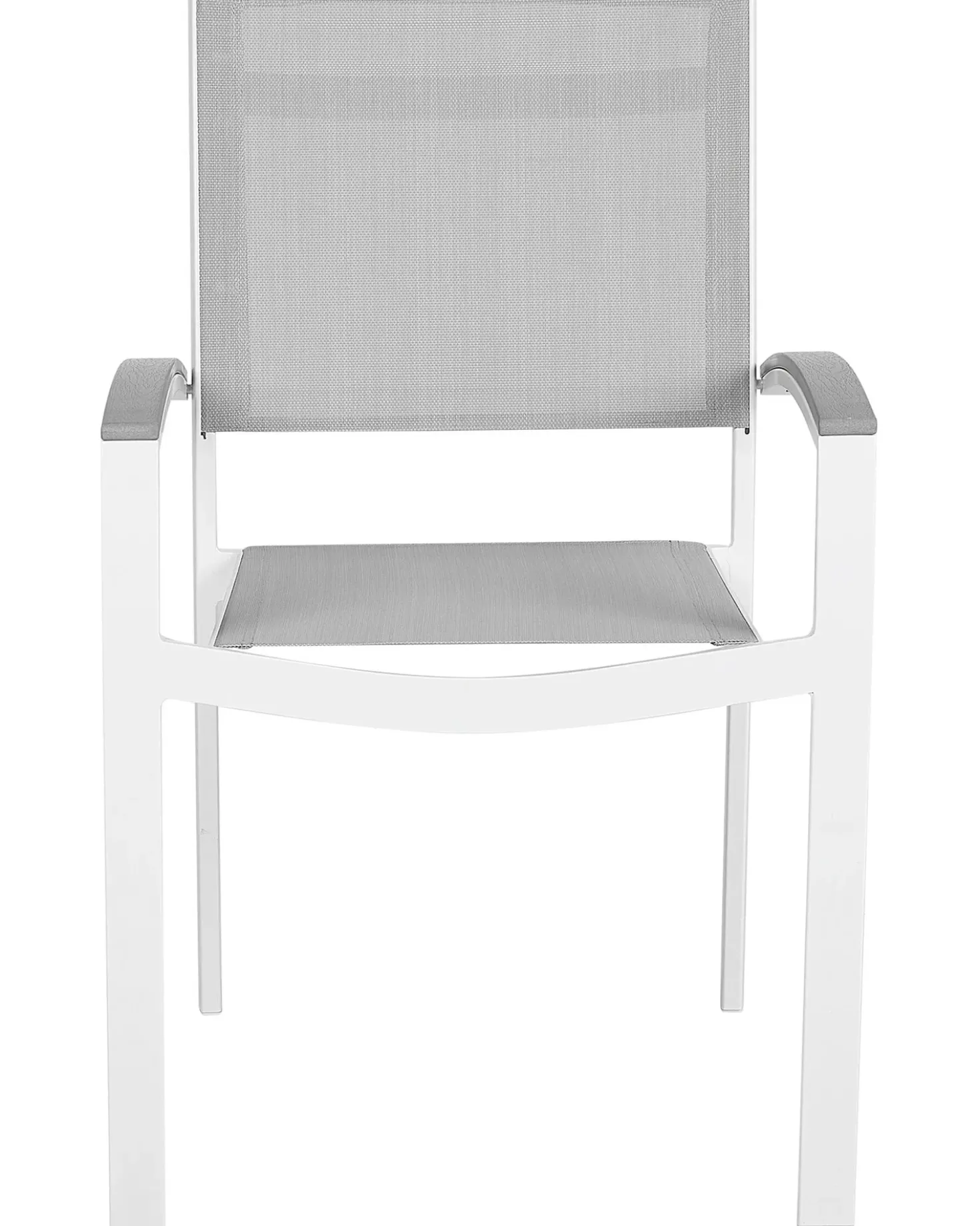 Set di 2 sedie da giardino PERETA Metallo Grigio