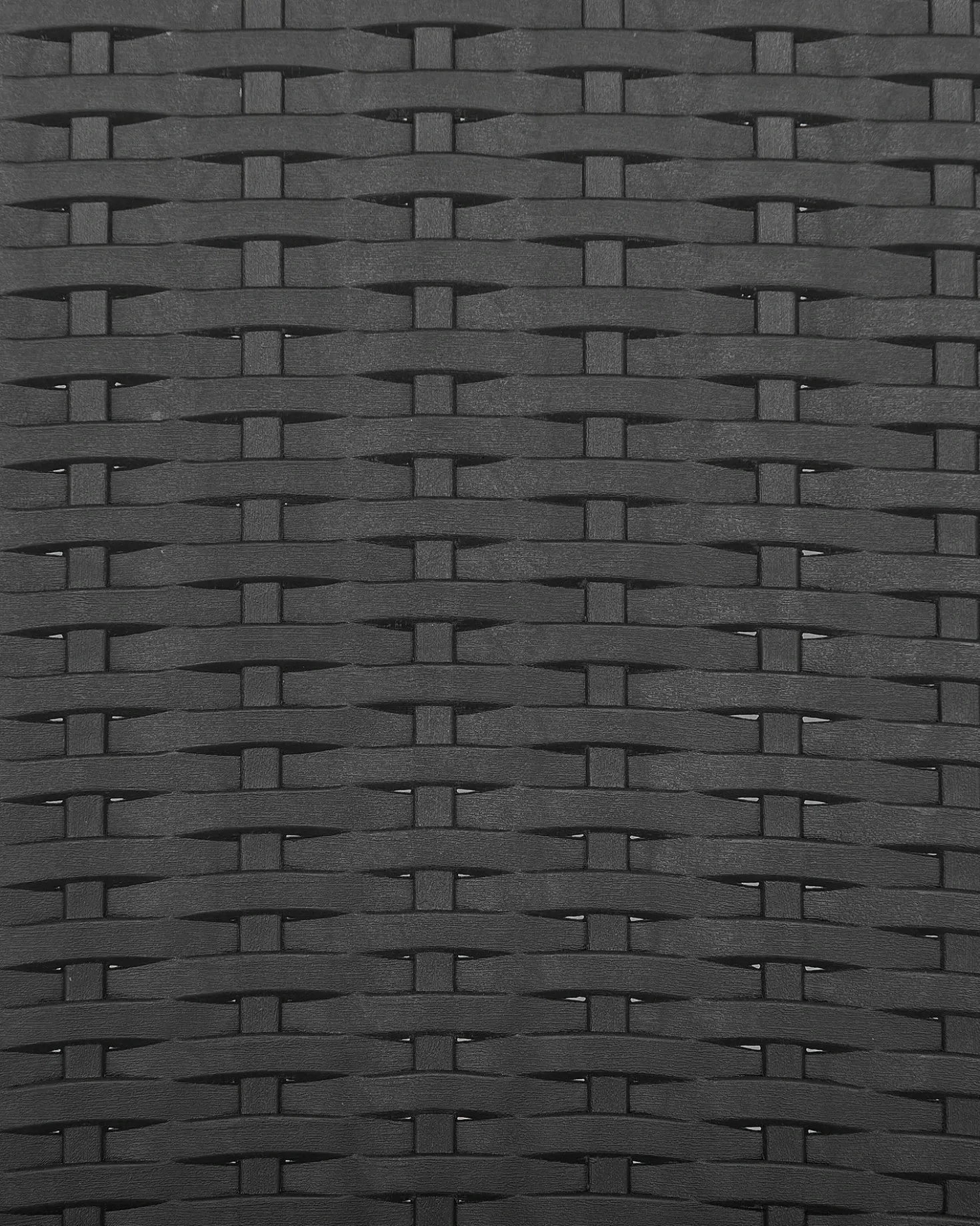 Set di 2 sedie da giardino FOSSANO Materiale sintetico Grigio grafite