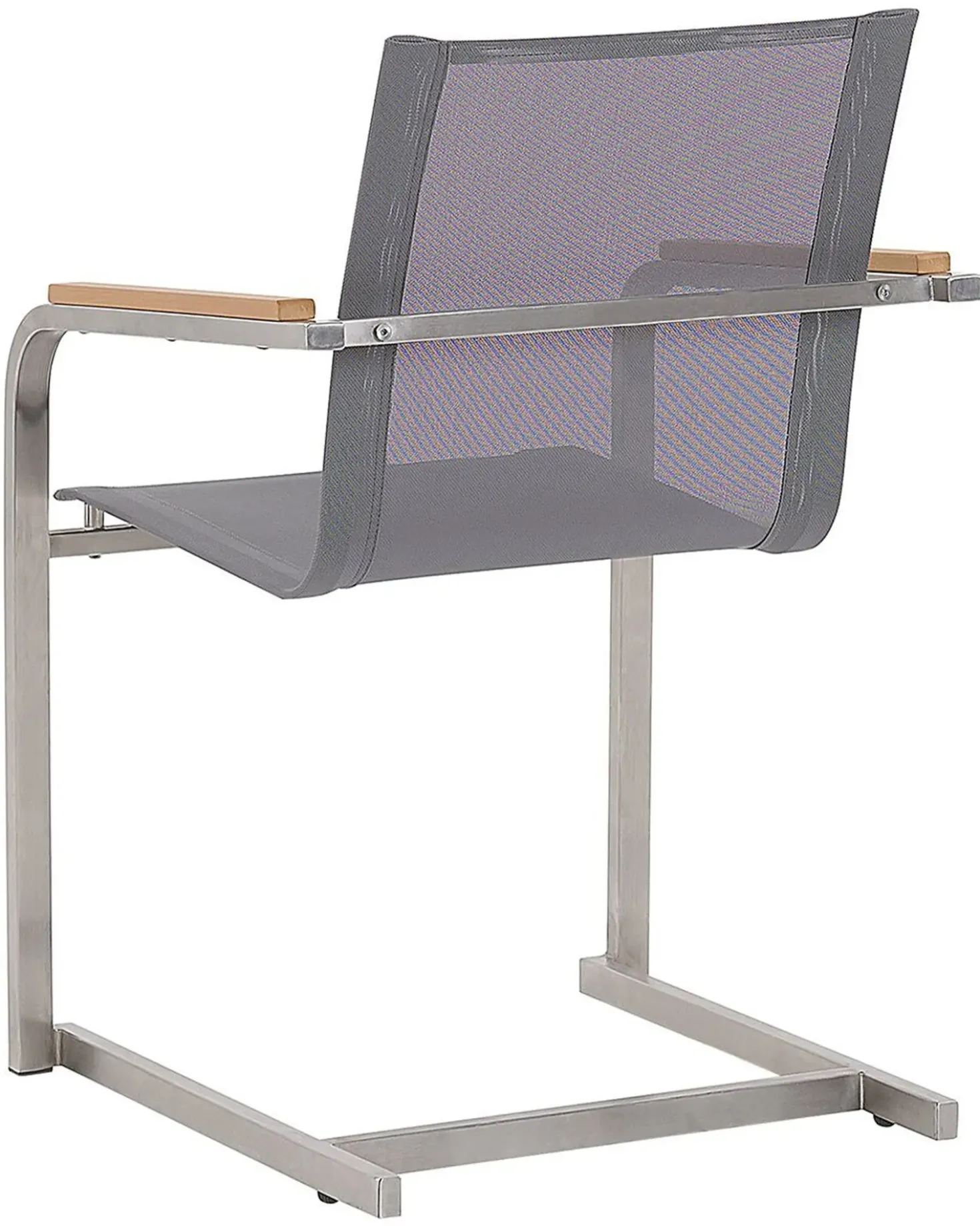 Set di 6 sedie da giardino COSOLETO Acciaio inox Grigio