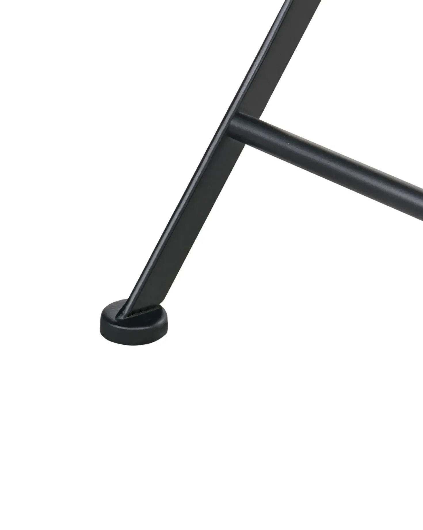 Set di 2 sedie da giardino AGGIUS Pieghevole Metallo Nero